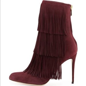 Paul Andrew Taos Fringe Booties